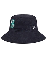 New Era Men's Navy Seattle Mariners 2025 Spring Training All Over Print Bucket Hat