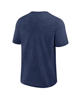 Logo Athletic Men's Heather Navy Colorado Avalanche Top Notch T-Shirt