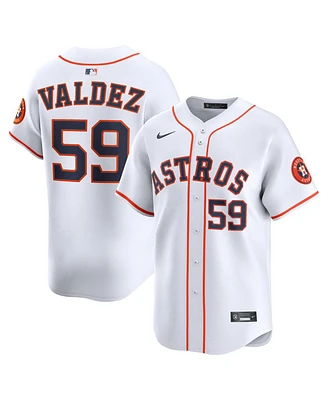 Nike Men's Framber Valdez White Houston Astros Home Limited Player Jersey