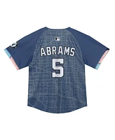 Nike Toddler Cj Abrams Blue Washington Nationals City Connect 2025 Limited Jersey