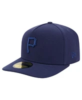 New Era Men's Navy Pittsburgh Pirates Color Pack A-Frame 59FIFTY Fitted Hat