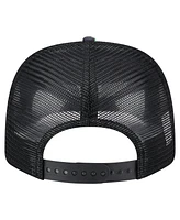New Era Men's Navy/Black Los Angeles Chargers Adventure Drinks Pattern 9SEVENTY Stretch Snap Hat