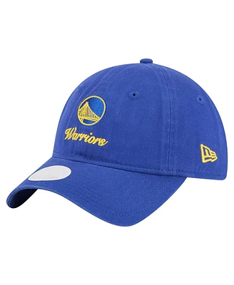New Era Women's Royal Golden State Warriors Gameday Preppy 9TWENTY Adjustable Hat