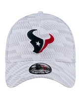 New Era Men's White Houston Texans Gameday Graded 39THIRTY Flex Hat