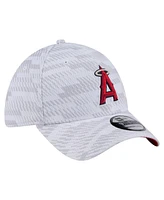 New Era Men's White Los Angeles Angels Graded 39THIRTY Flex Hat
