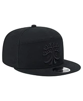 New Era Men's Black Austin Fc Canvas Camp 9FIFTY Snapback Hat