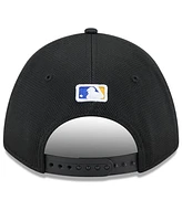 New Era Men's Black Seattle Mariners City Connect Batting Practice 9FORTY M-Crown Adjustable Hat