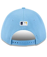 New Era Men's Light Blue Milwaukee Brewers City Connect Batting Practice 9FORTY M-Crown Adjustable Hat