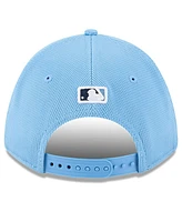 New Era Men's Light Blue Kansas City Royals City Connect Batting Practice 9FORTY M-Crown Adjustable Hat