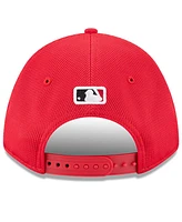 New Era Men's Red Cincinnati Reds City Connect Batting Practice 9FORTY M-Crown Adjustable Hat