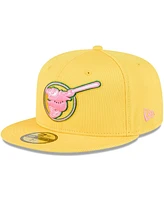 New Era Men's Yellow San Diego Padres City Connect Batting Practice 59FIFTY Fitted Hat