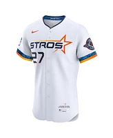 Nike Men's Jose Altuve White Houston Astros 2025 City Connect Elite Player Jersey