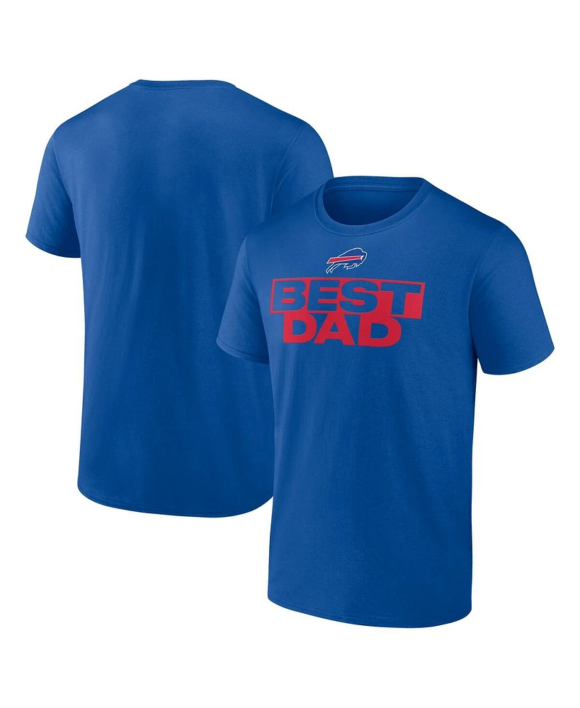 Logo Athletic Men's Royal Buffalo Bills Best Dad T-Shirt