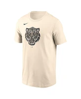 Nike Men's Cream Detroit Tigers Camo Logo T-Shirt
