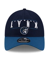 New Era Men's and Women's Navy/Blue Minnesota Lynx 2025 Wnba Draft 9TWENTY Adjustable Hat