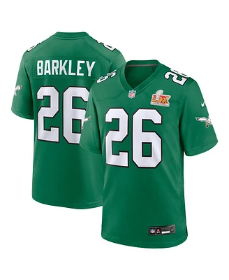 Nike Men's Saquon Barkley Kelly Green Philadelphia Eagles Super Bowl Lix 2nd Alternate Game Jersey
