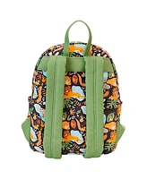 Loungefly The Lion King 30th Anniversary Silhouette Canvas Square Mini Backpack