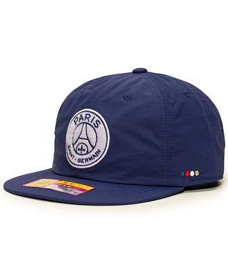 Fan Ink Men's Navy Paris Saint-Germain Pipeline Adjustable Hat