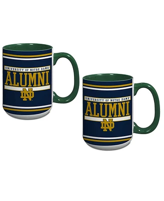 Indigo Falls Notre Dame Fighting Irish Two-Pack Alumni Mug Set