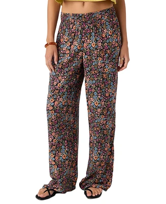 O'Neill Juniors' Jonie Floral Ditsy-Print Pants