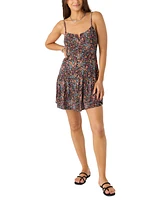 O'Neill Juniors' Serefina Printed Drop-Waist Mini Dress