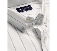 Charles Tyrwhitt Men's Stripe Poplin Shirt
