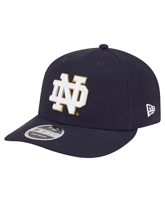 New Era Men's Navy Notre Dame Fighting Irish Low Profile 9FIFTY Snapback Hat