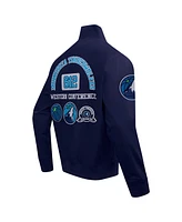 Pro Standard Men's Navy Minnesota Timberwolves Area Code Twill Full-Zip Jacket