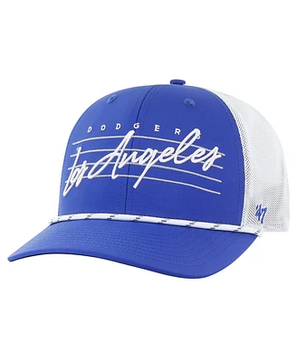 '47 Brand Men's Royal Los Angeles Dodgers Downburst Trucker Adjustable Hat