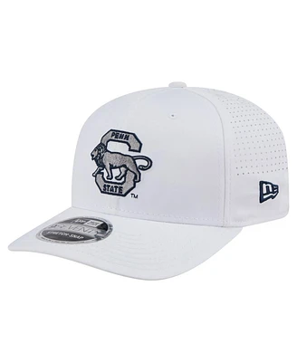 New Era Men's White Penn State Nittany Lions Perform Vault 9SEVENTY Stretch-Snap Hat