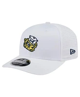 New Era Men's White Michigan Wolverines Perform Vault 9SEVENTY Stretch-Snap Hat