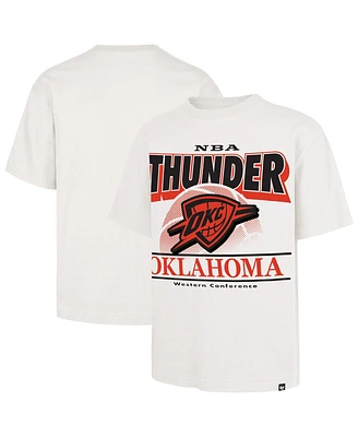 '47 Brand Men's White Oklahoma City Thunder Edition Shifty Foundation T-Shirt