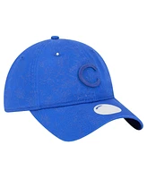 New Era Women's Royal Chicago Cubs Tonal Floral 9TWENTY Adjustable Hat