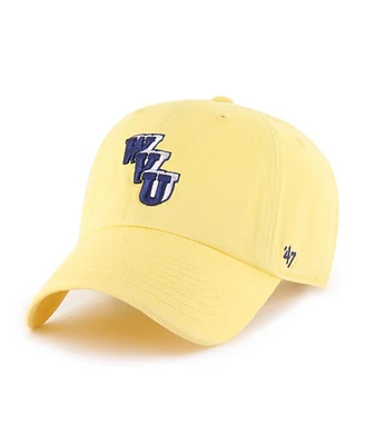 '47 Brand Men's Gold West Virginia Mountaineers Vault Clean Up Adjustable Hat