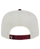 New Era Men's White Virginia Tech Hokies Collegiate 9FIFTY A-Frame Snapback Hat