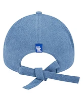 New Era Women's Denim Kentucky Wildcats A-Frame 9FORTY Adjustable Hat