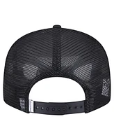 New Era Men's Black Army Black Knights Split Panel 9FIFTY Snapback Trucker Hat
