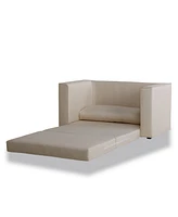 Gold Sparrow 52" Polyester Nova Convertible Loveseat Sleeper, Created for Macy's