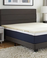 Comfort Tech 1.5" 7-Zone Memory Foam Mattress Topper