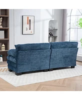 Chenille Sectional Sofa Sleeper