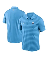 Nike Men's Light Blue Milwaukee Brewers Authentic Collection City Connect Victory Performance Polo Shirt