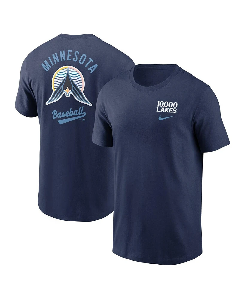 Nike Men's Navy Minnesota Twins 2025 City Connect T-Shirt