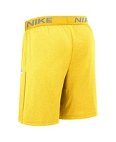 Nike Men's Gold Boston Red Sox Authentic Collection City Connect Performance Knit Shorts