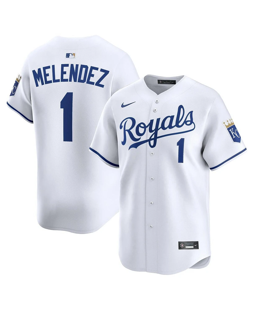 Nike Men's Mj Melendez White Kansas City Royals Home Limited Player Jersey