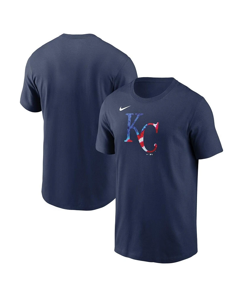 Nike Men's Navy Kansas City Royals Americana T-Shirt