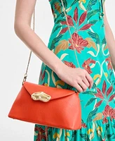 I.N.C. International Concepts Womens Floral Print Smocked Back Tiered Maxi Dress Avahh Sculpted Clutch Abron Pointed Dorsay Flats Exclusively At Macys