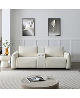 Power Lift Sofa with Cup Holders, Usb, Storage, Sleeper, Linen