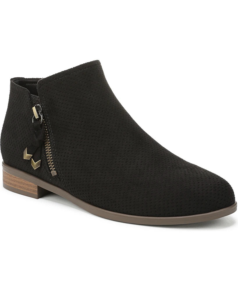 Dr. Scholl's Women's Reverie Block Heel Zip Short Boots