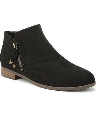 Dr. Scholl's Women's Reverie Block Heel Zip Short Boots