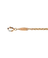 Pre-Owned Tiffany & Co. Elsa Peretti Open Heart Charm Bracelet 18K Rose Gold